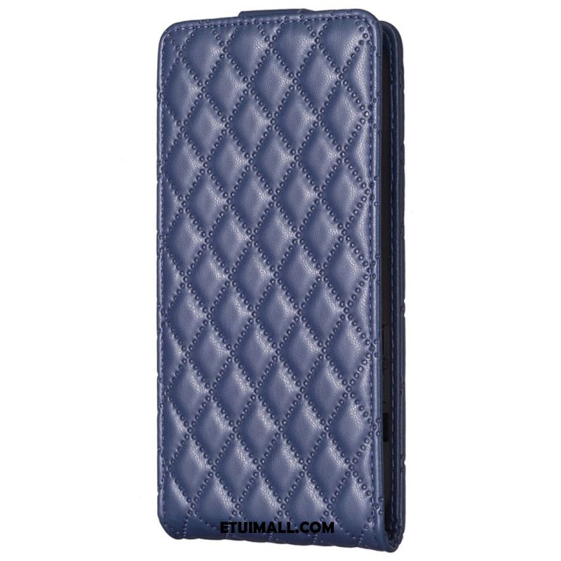 Etui Folio Samsung Galaxy A15 Pikowana Pionowa Klapa