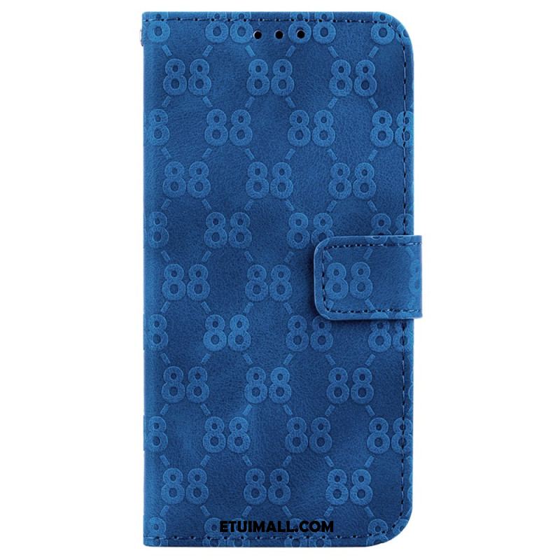 Etui Folio Samsung Galaxy A15 Wzór 88 Z Paskiem