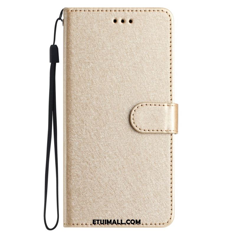 Etui Folio Samsung Galaxy A16 5g Jedwabna Tekstura Etui Ochronne