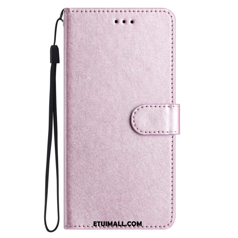 Etui Folio Samsung Galaxy A16 5g Jedwabna Tekstura Etui Ochronne