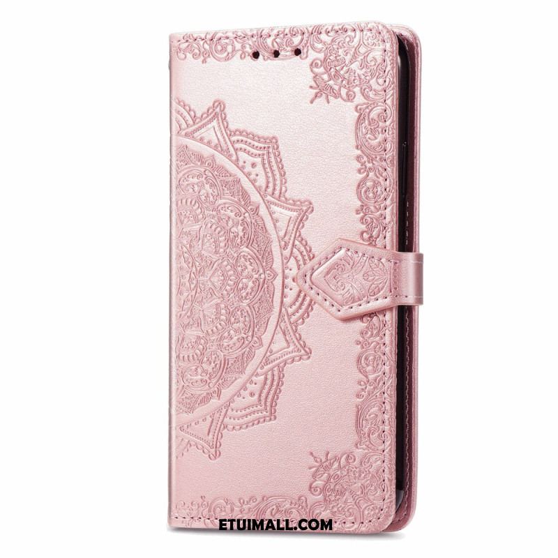 Etui Folio Samsung Galaxy A16 5g Mandala Barokowa Etui Ochronne