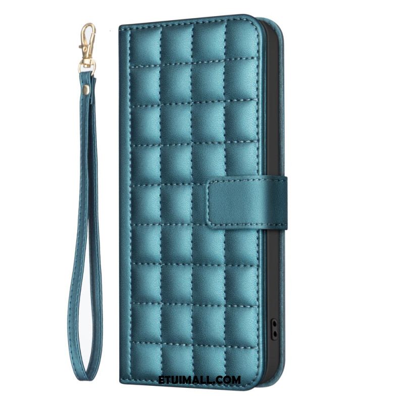 Etui Folio Samsung Galaxy A16 5g Pikowana Binfen Kolor Etui Ochronne