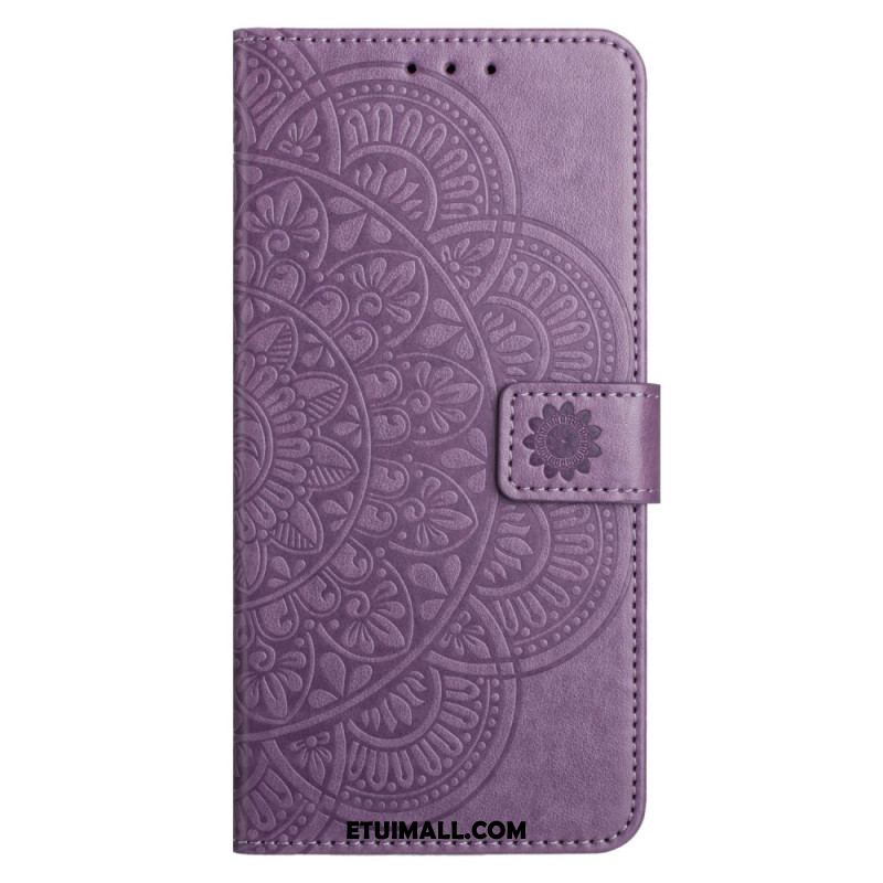 Etui Folio Samsung Galaxy A16 5g Wzór Mandali Ze Smyczą Etui Ochronne