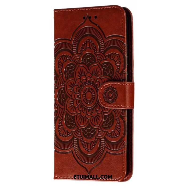 Etui Folio Samsung Galaxy A16 5g Wzór Paska Mandali Etui Ochronne