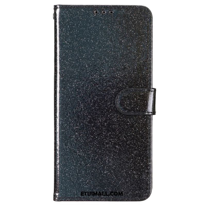 Etui Folio Samsung Galaxy A55 5g Cekinowy Pasek Etui Ochronne