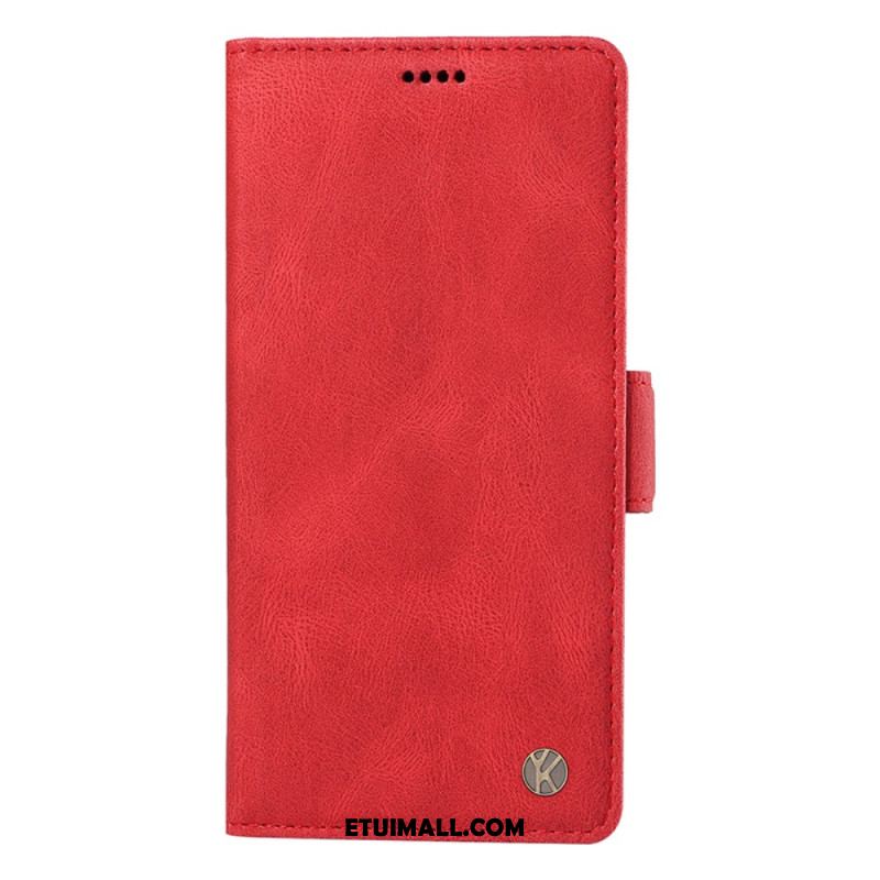 Etui Folio Samsung Galaxy A55 5g Efekt Zamszu Yikatu