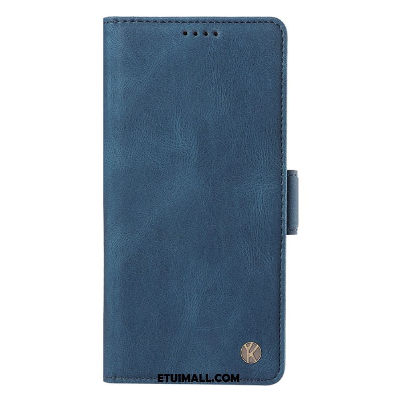 Etui Folio Samsung Galaxy A55 5g Efekt Zamszu Yikatu