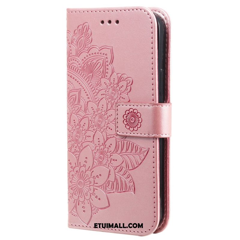 Etui Folio Samsung Galaxy A55 5g Mandala Kwiatowa Z Paskiem