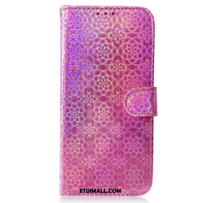 Etui Folio Samsung Galaxy A55 5g Paski W Stylu Disco