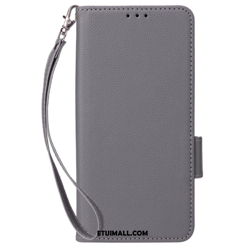 Etui Folio Samsung Galaxy M55 5g Finezja Z Paskiem Etui Ochronne