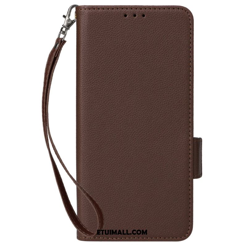 Etui Folio Samsung Galaxy M55 5g Finezja Z Paskiem Etui Ochronne