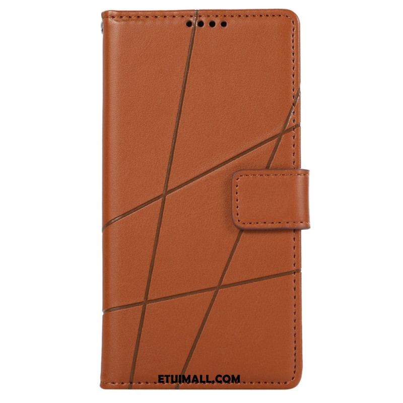 Etui Folio Samsung Galaxy M55 5g Linie Paska