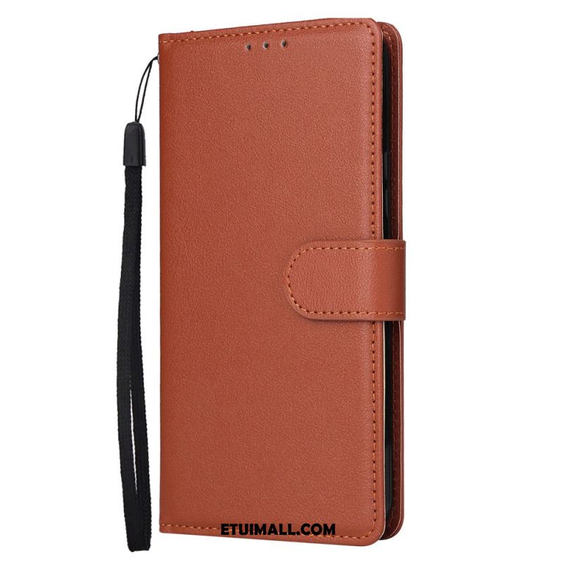 Etui Folio Samsung Galaxy S24 5g Klasyczny Z Lnière Etui Ochronne