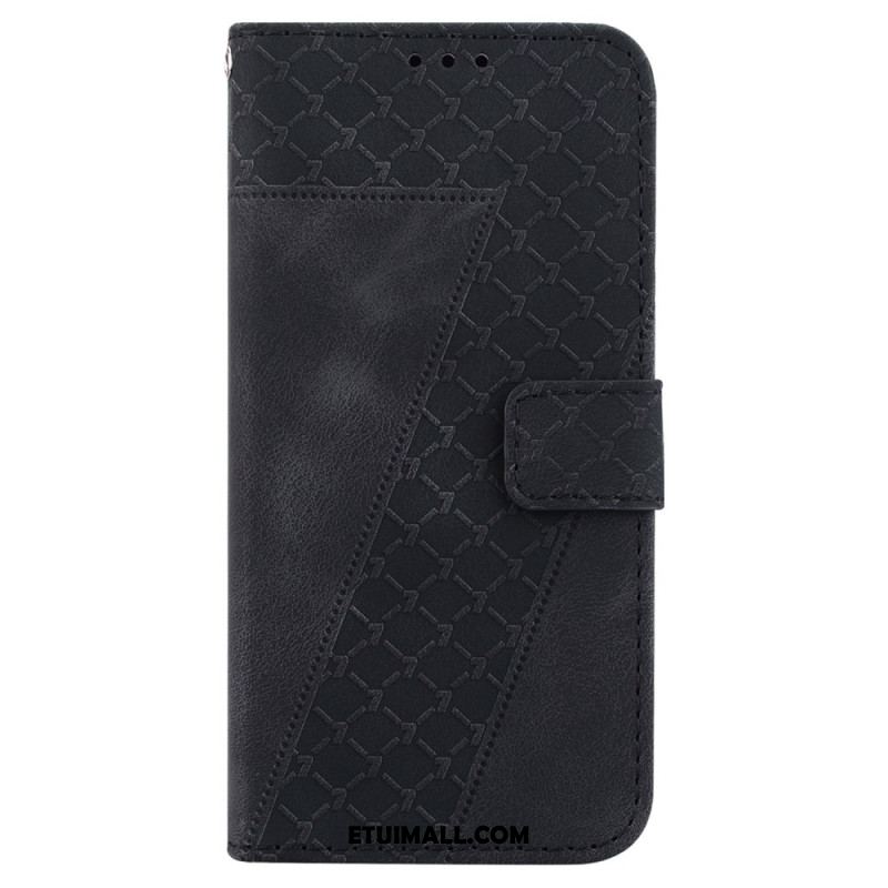 Etui Folio Samsung Galaxy S24 5g Wzór 7 Z Paskiem