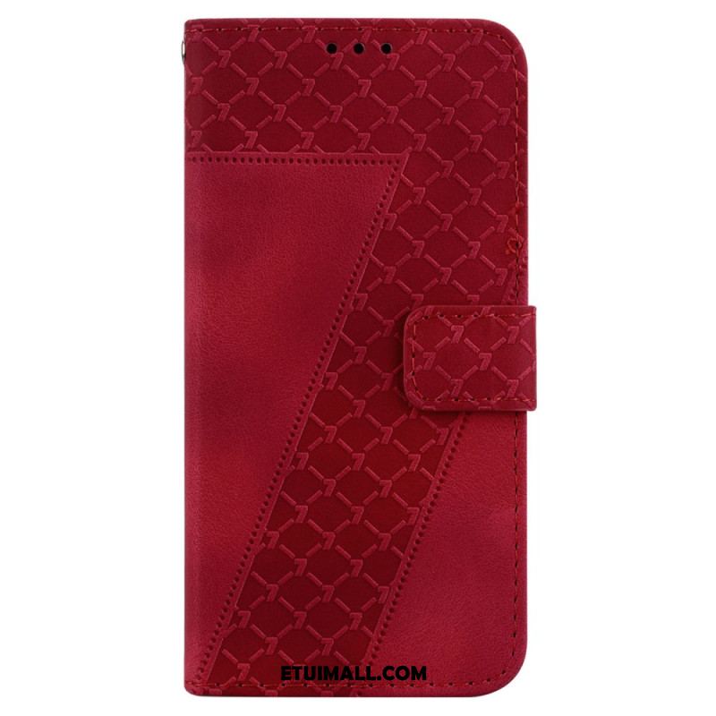 Etui Folio Samsung Galaxy S24 5g Wzór 7 Z Paskiem