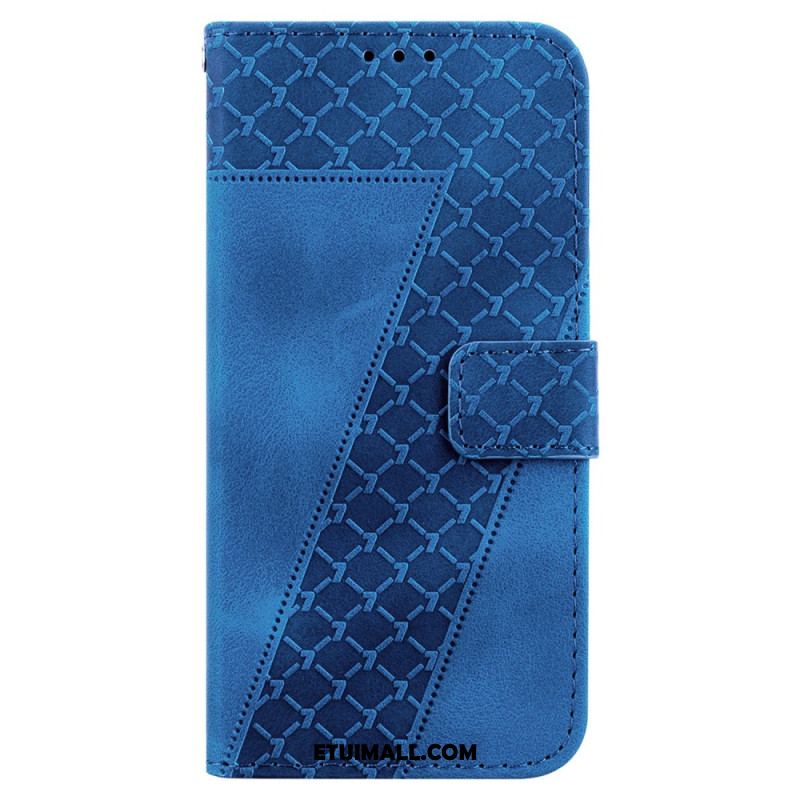 Etui Folio Samsung Galaxy S24 5g Wzór 7 Z Paskiem