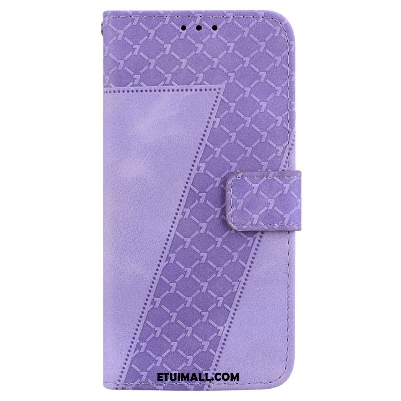 Etui Folio Samsung Galaxy S24 5g Wzór 7 Z Paskiem