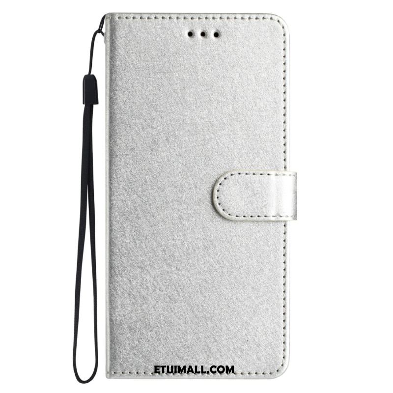 Etui Folio Samsung Galaxy S24 Fe Jedwabna Tekstura