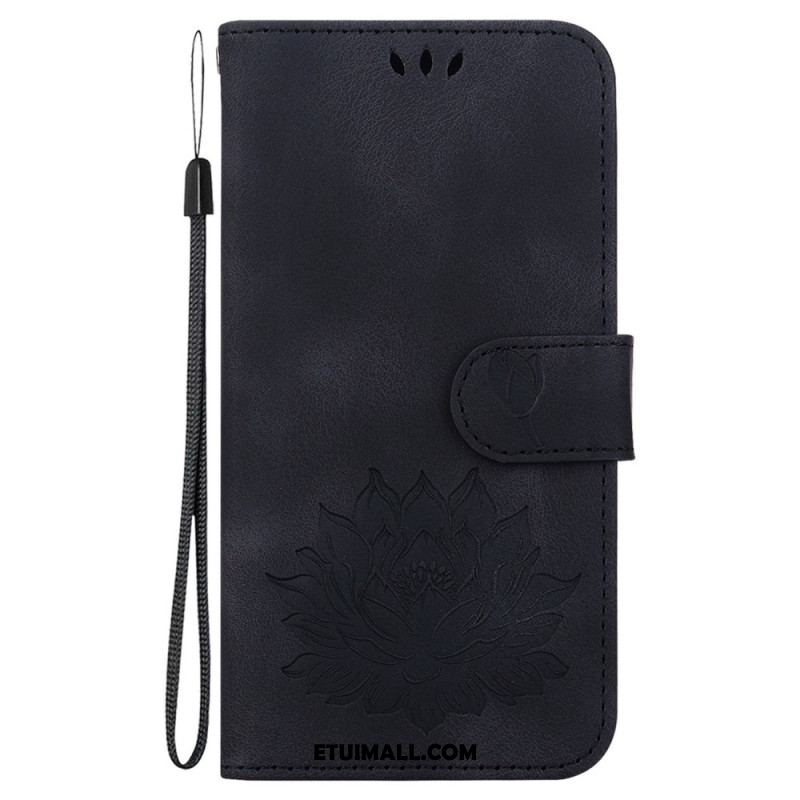 Etui Folio Samsung Galaxy S24 Fe Kwiat Lotosu