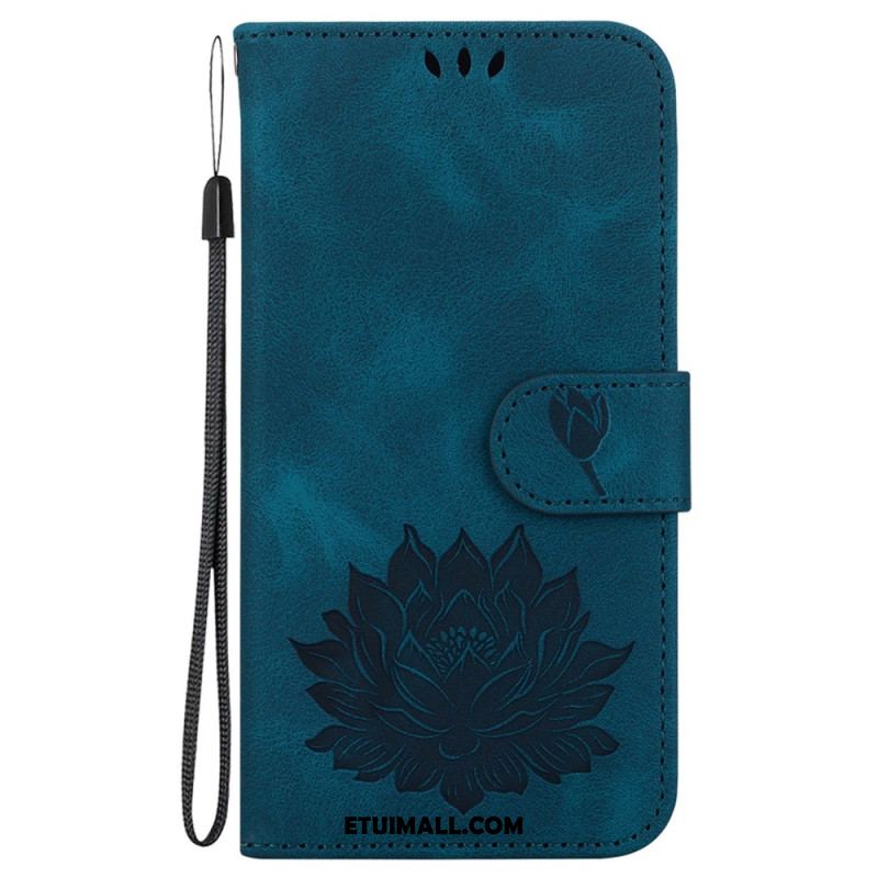 Etui Folio Samsung Galaxy S24 Fe Kwiat Lotosu