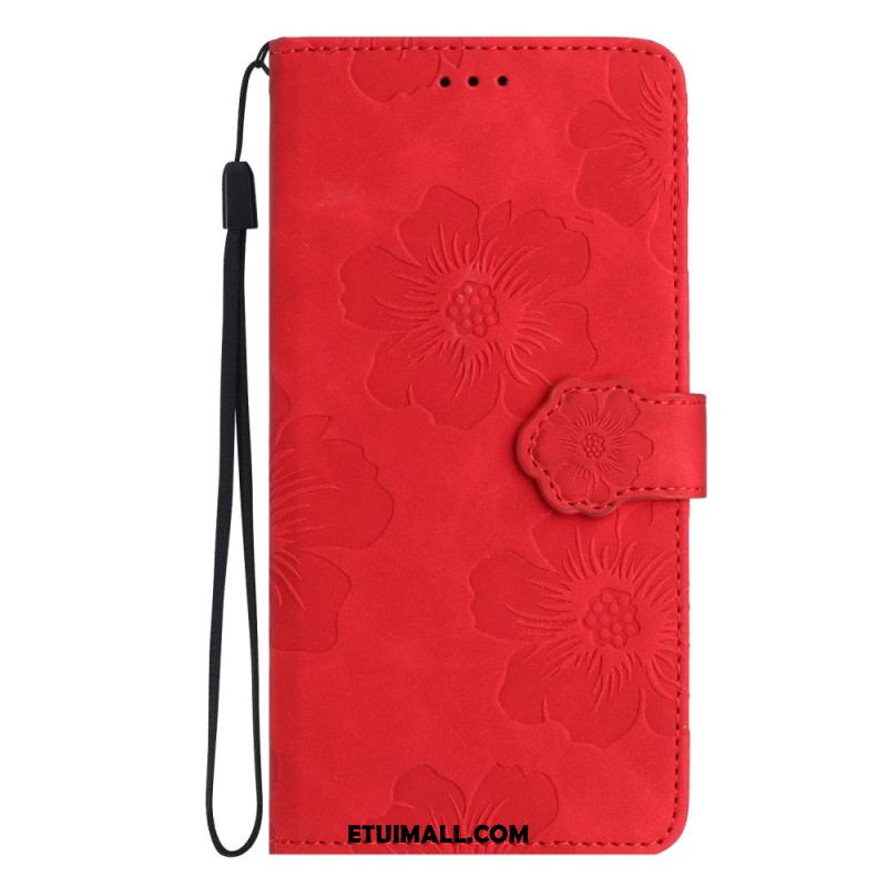 Etui Folio Samsung Galaxy S24 Fe Wzór Kwiatowy