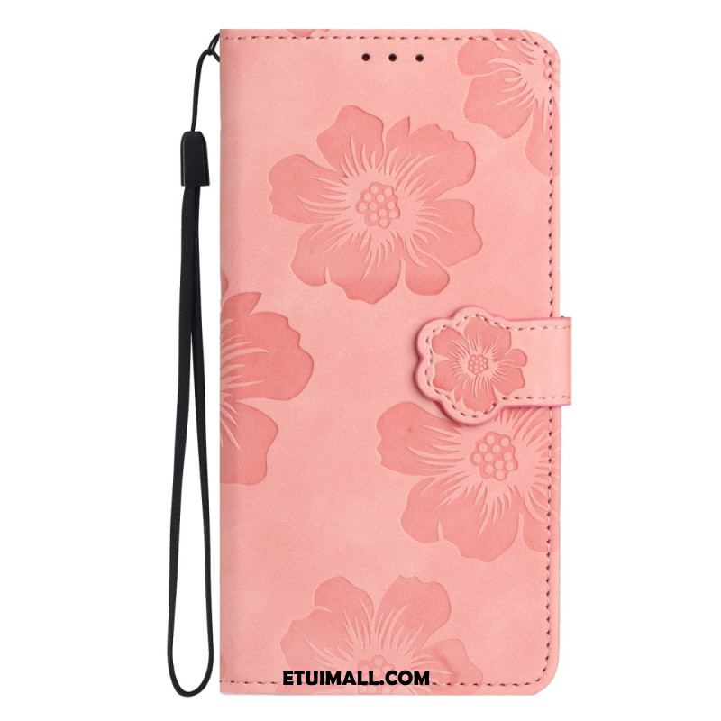 Etui Folio Samsung Galaxy S24 Fe Wzór Kwiatowy