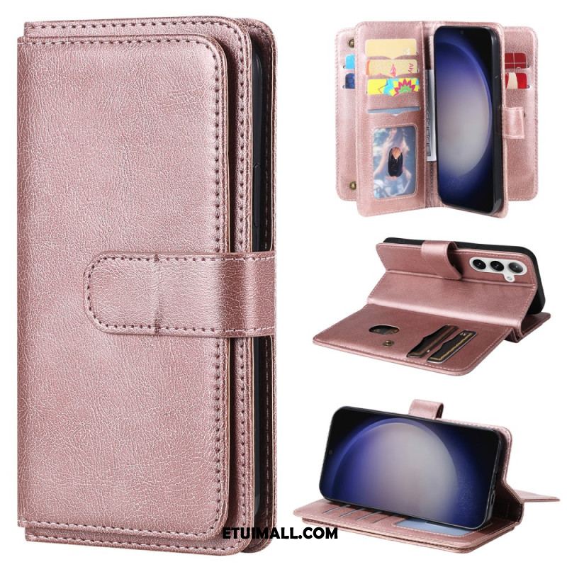 Etui Folio Samsung Galaxy S24 Plus 5g 10 Posiadaczy Kart