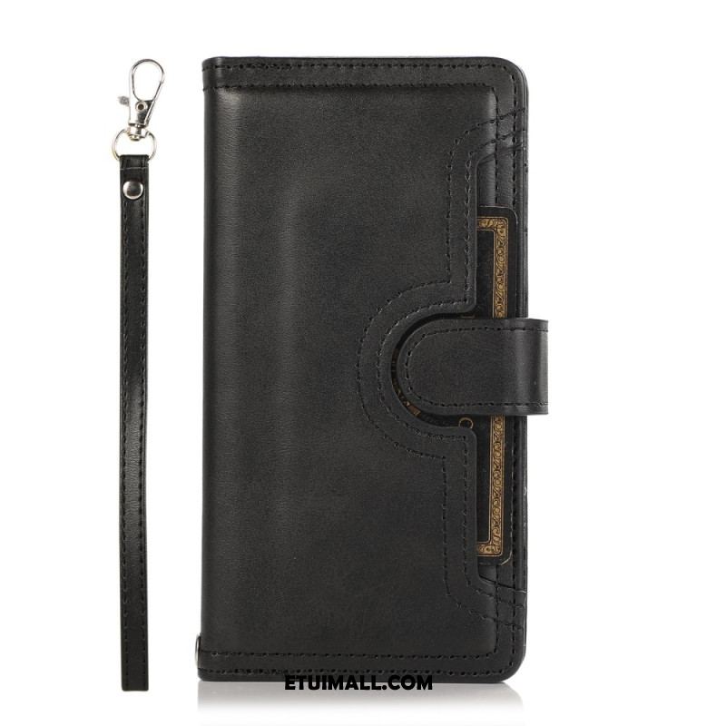 Etui Folio Samsung Galaxy S24 Plus 5g Stylowy Pasek Etui Ochronne