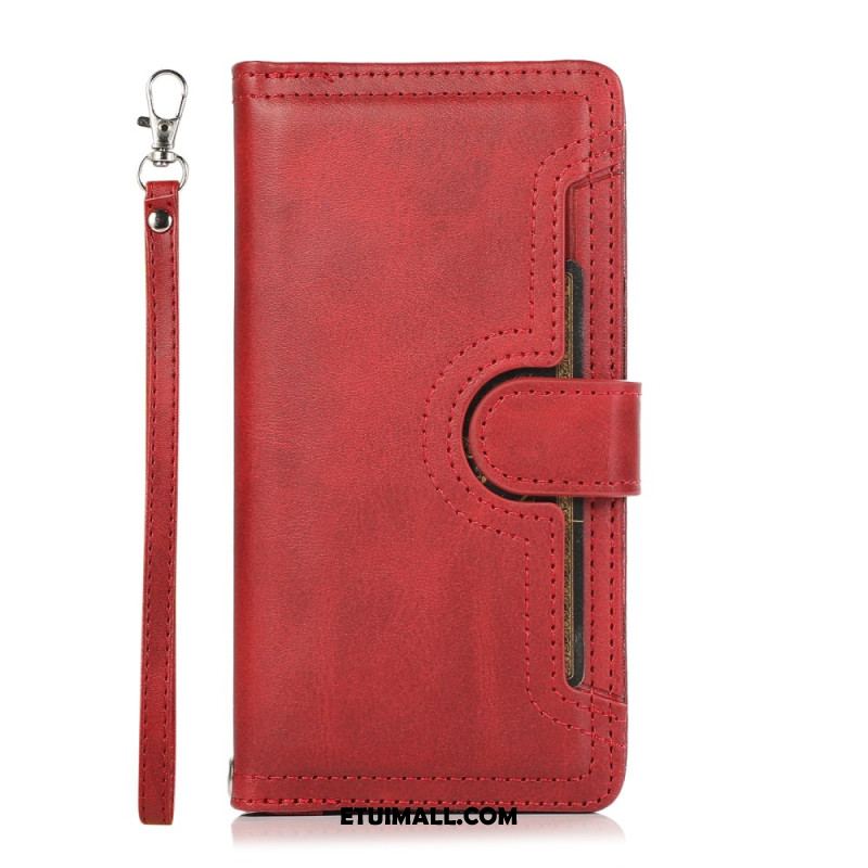 Etui Folio Samsung Galaxy S24 Plus 5g Stylowy Pasek Etui Ochronne