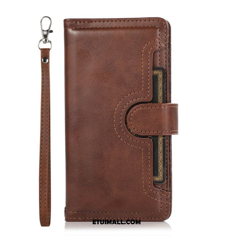 Etui Folio Samsung Galaxy S24 Plus 5g Stylowy Pasek Etui Ochronne