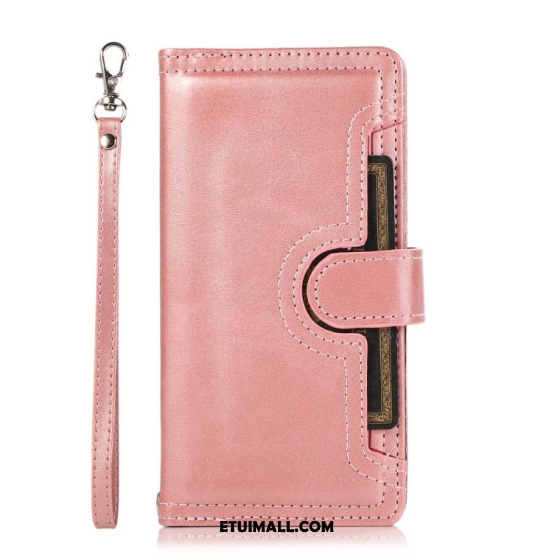 Etui Folio Samsung Galaxy S24 Plus 5g Stylowy Pasek Etui Ochronne