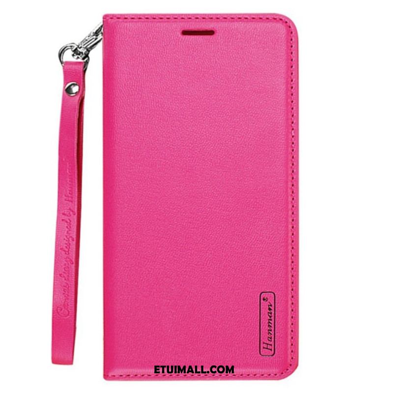 Etui Folio Samsung Galaxy S24 Ultra 5g Seria Minuo Hanman Etui Ochronne