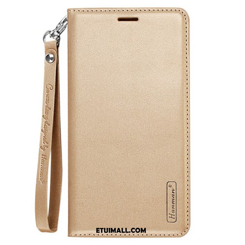 Etui Folio Samsung Galaxy S24 Ultra 5g Seria Minuo Hanman Etui Ochronne