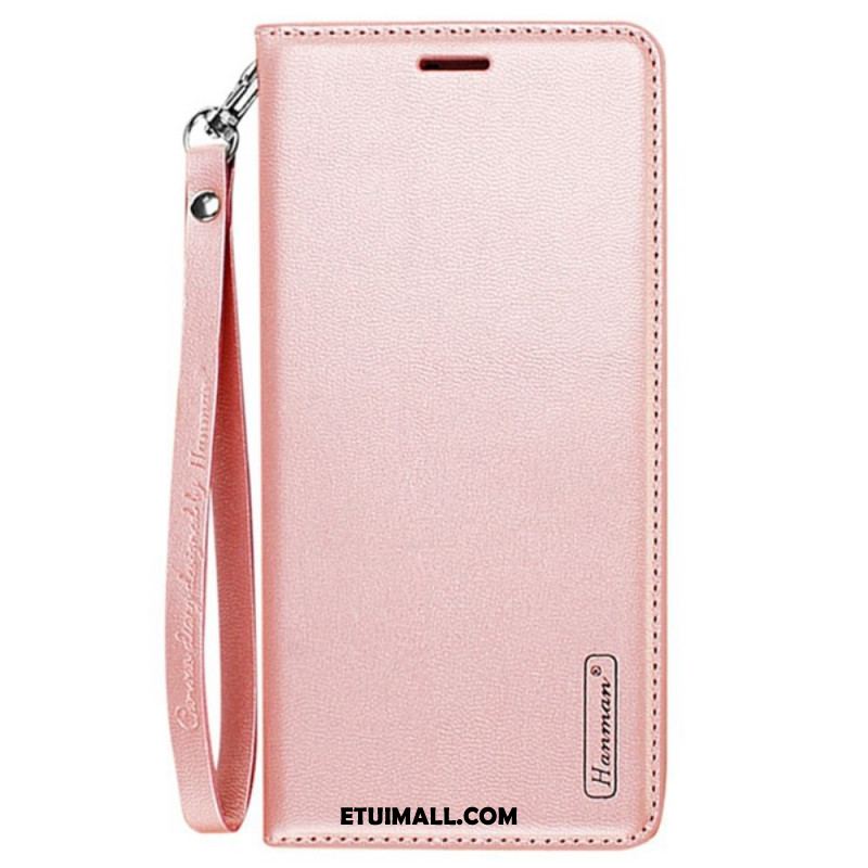 Etui Folio Samsung Galaxy S24 Ultra 5g Seria Minuo Hanman Etui Ochronne