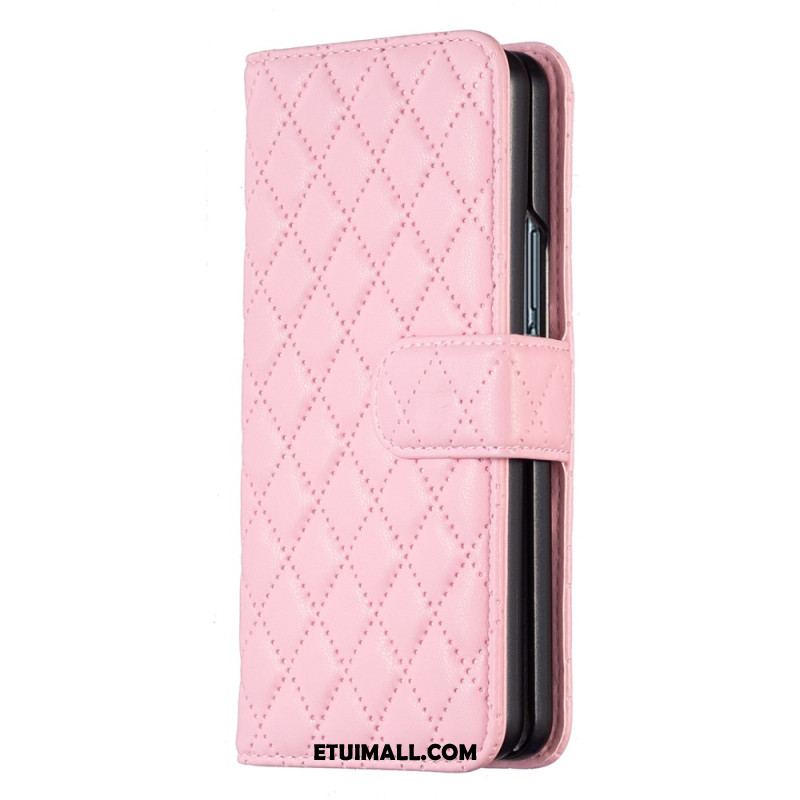 Etui Folio Samsung Galaxy Z Fold 5 Klasyczne Pikowanie