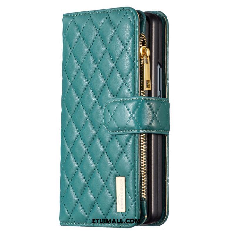 Etui Folio Samsung Galaxy Z Fold 6 Pikowana Binfen Kolor