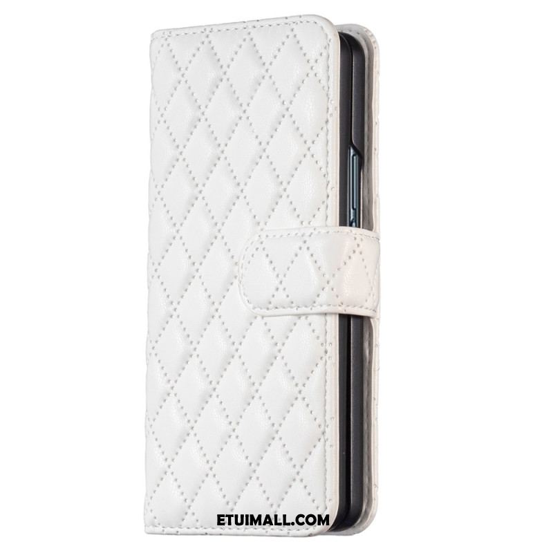 Etui Folio Samsung Galaxy Z Fold 6 Pikowane Etui Ochronne