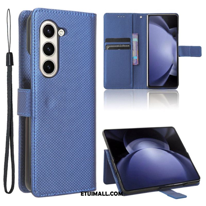 Etui Folio Samsung Galaxy Z Fold 6 Punkty Za Pasek Etui Ochronne