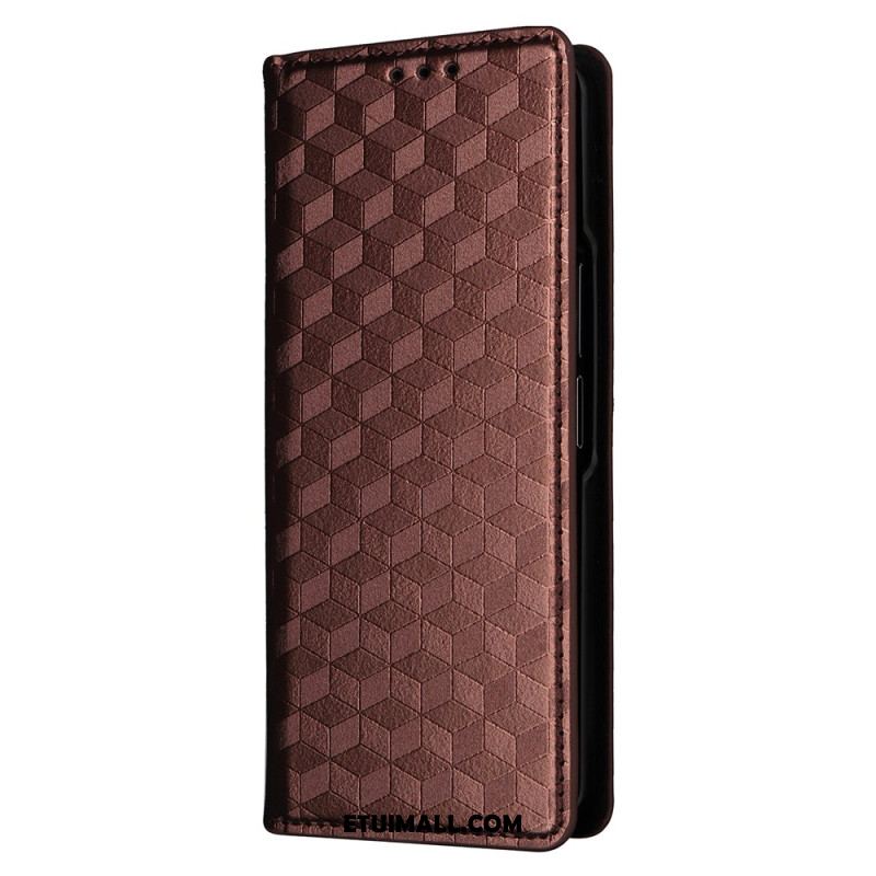 Etui Folio Samsung Galaxy Z Fold 6 Wzór Rombu