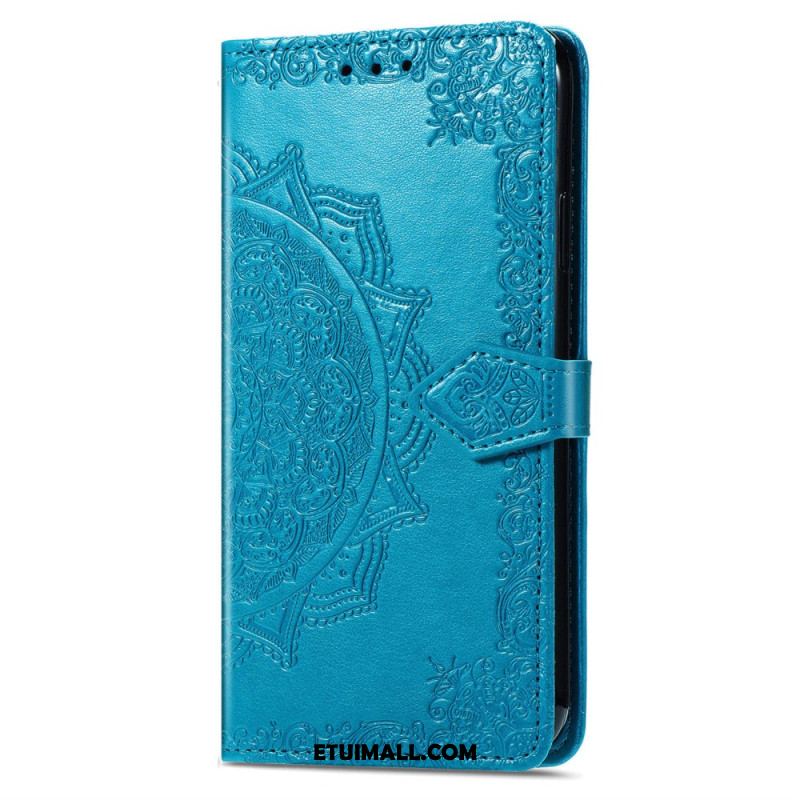 Etui Folio Sony Xperia 10 Vi Barokowa Mandala Z Paskiem Etui Ochronne