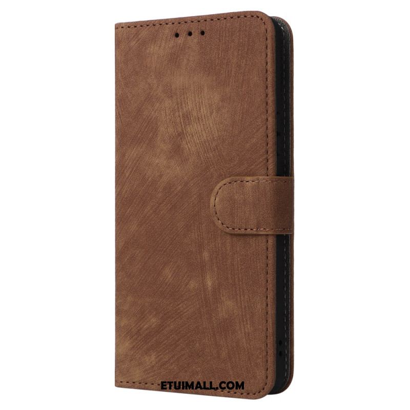 Etui Folio Sony Xperia 10 Vi Efekt Zamszu Z Paskiem Etui Ochronne