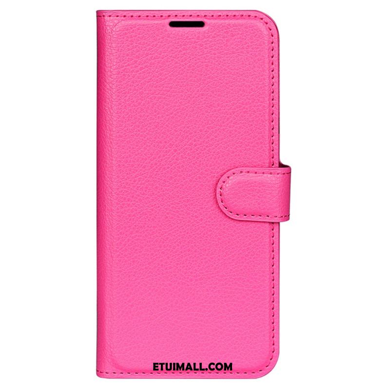 Etui Folio Sony Xperia 10 Vi Sztuczna Skóra Liczi Etui Ochronne