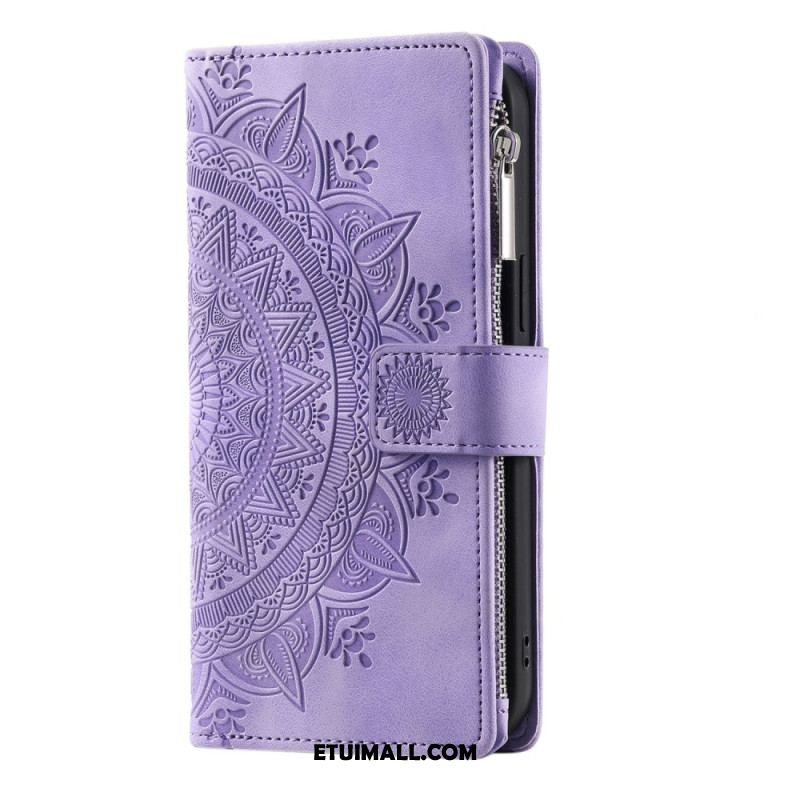 Etui Folio Xiaomi 14 Etui Na Karty Ze Smyczą Z Efektem Zamszu