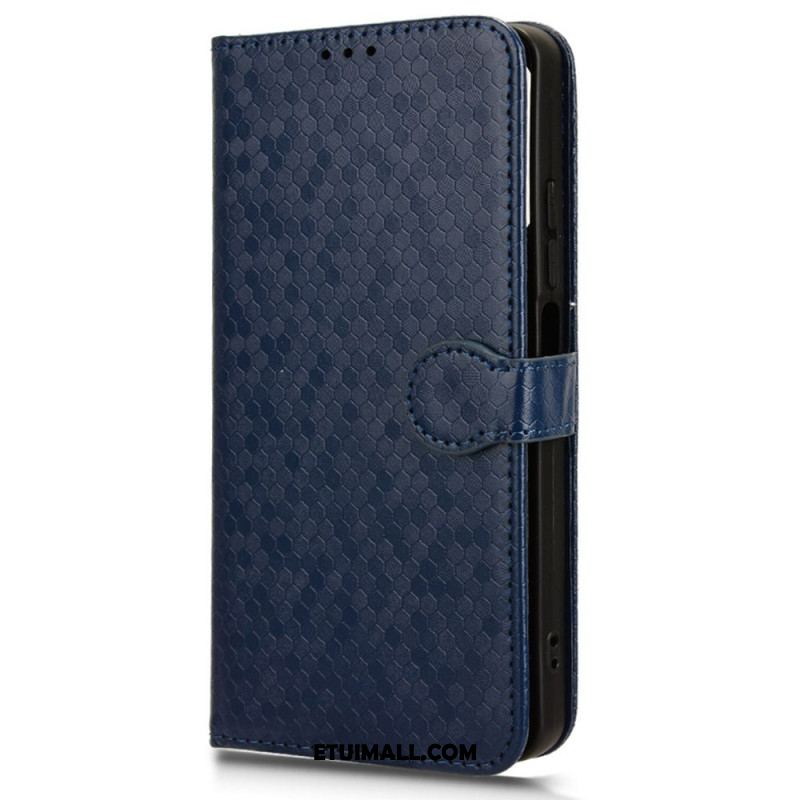 Etui Folio Xiaomi 14 Ultra Błyszczące Kropki Z Paskiem Etui Ochronne