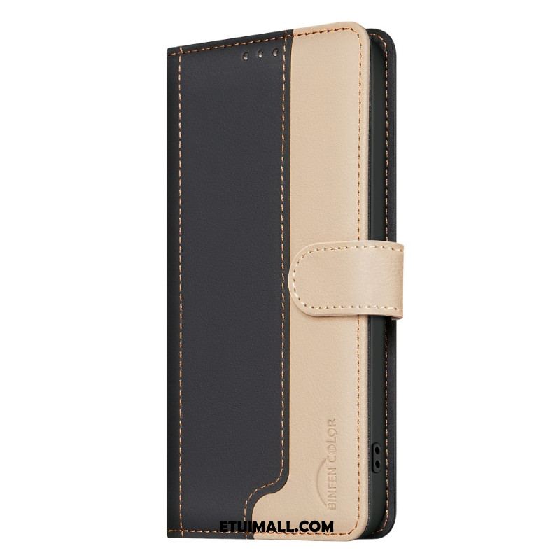 Etui Folio Xiaomi 14t Pro Dwukolorowy Kolor Binfen Etui Ochronne