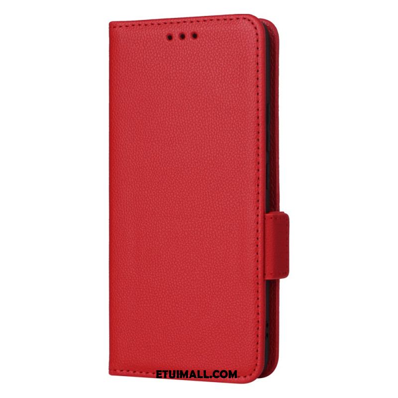 Etui Folio Xiaomi 14t Pro Tekstura Liczi Z Paskiem Etui Ochronne