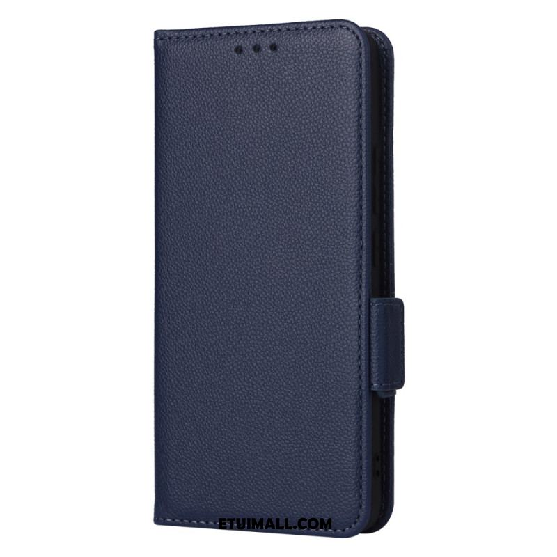 Etui Folio Xiaomi 14t Pro Tekstura Liczi Z Paskiem Etui Ochronne