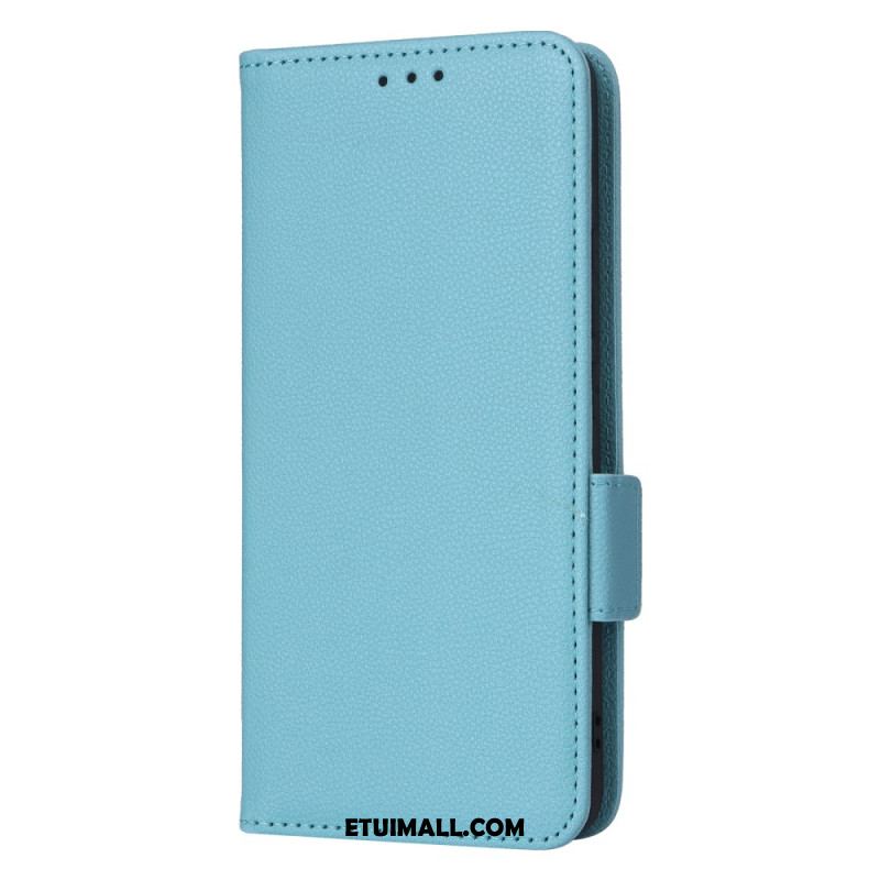 Etui Folio Xiaomi 14t Pro Tekstura Liczi Z Paskiem Etui Ochronne