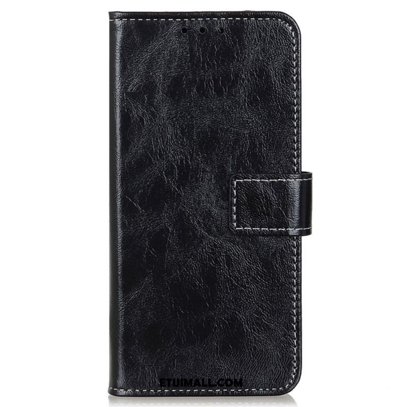 Etui Folio Xiaomi Redmi Note 13 4g Błyszcząca Imitacja Skóry