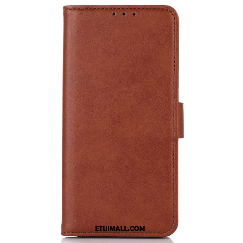 Etui Folio Xiaomi Redmi Note 13 4g Efekt Skóry